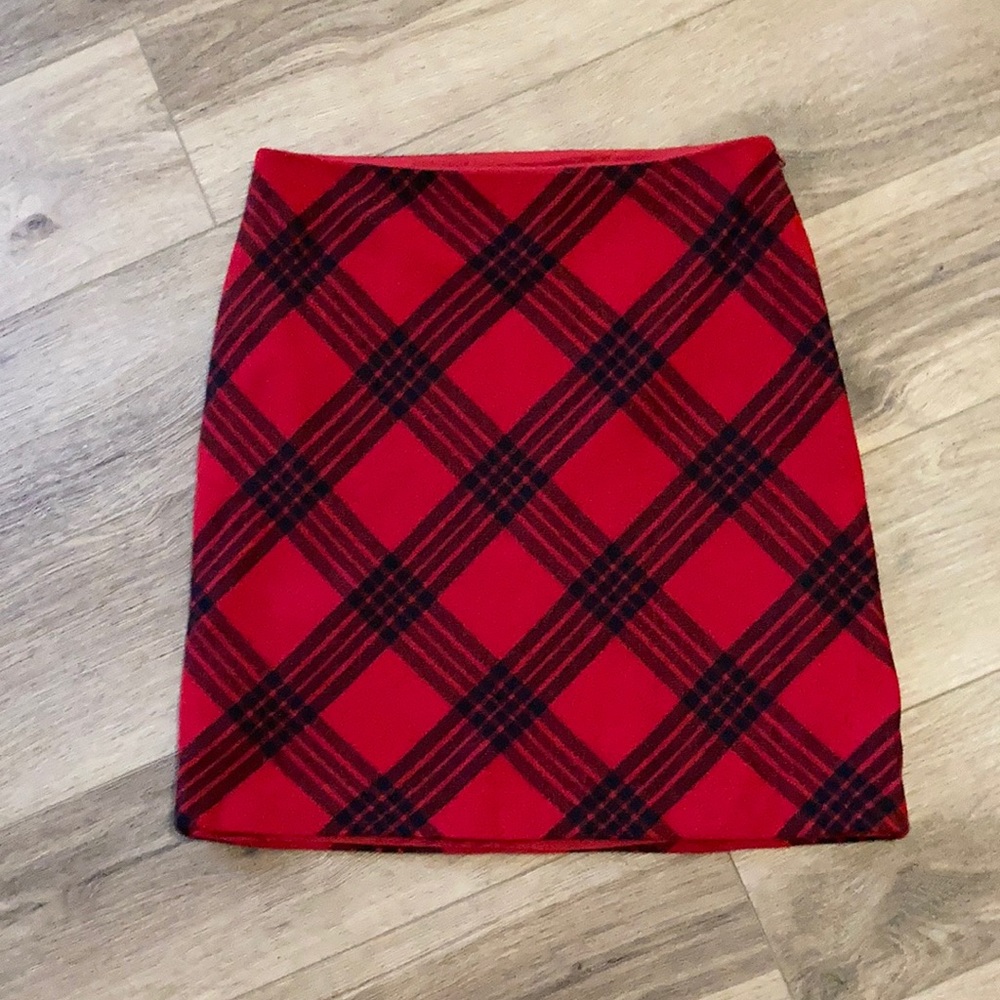 Talbots wool Blend a line skirt